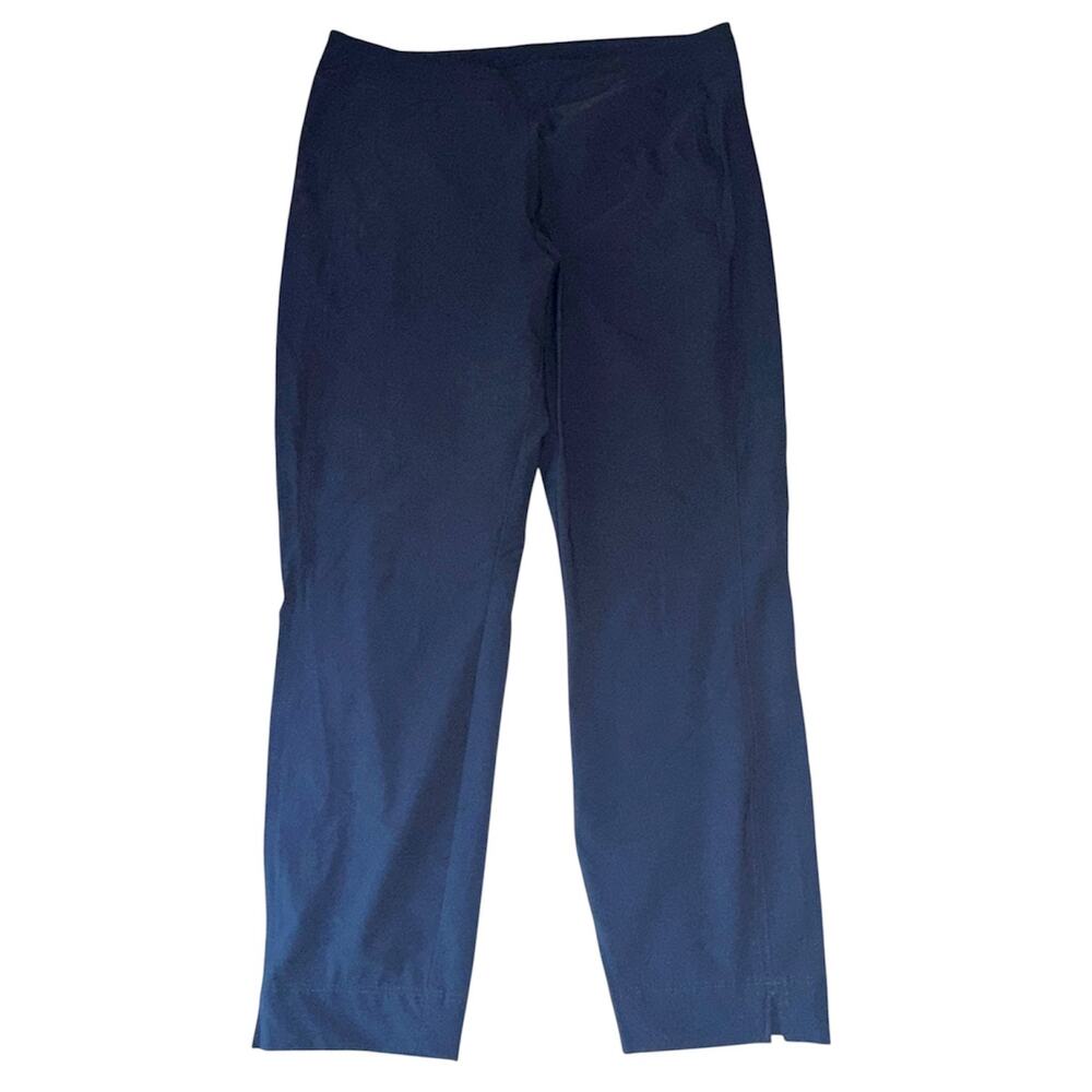 Columbia Women’s L Navy Pull On Stretch Pants Straight Leg Outdoor